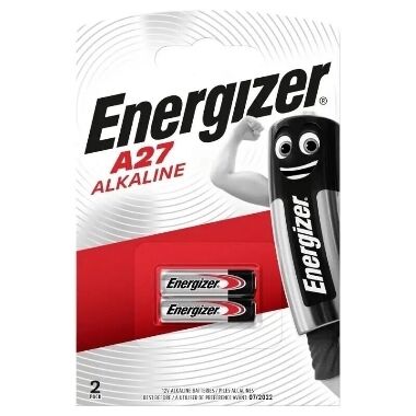 Baterijas A27, 12 V Energizer, 2 gab.