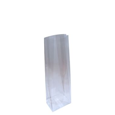 Polipropilēna maisiņš ar plakanu pamatni, 80x50x250mm, 1 gab.