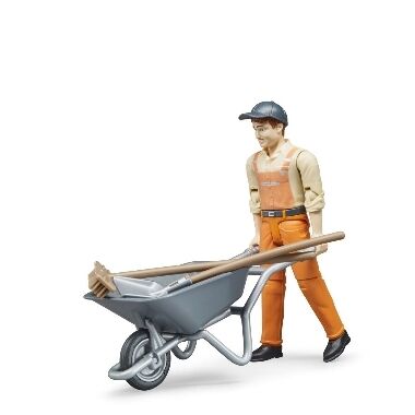 Rotaļu sētnieks ar darbarīkiem, Bruder