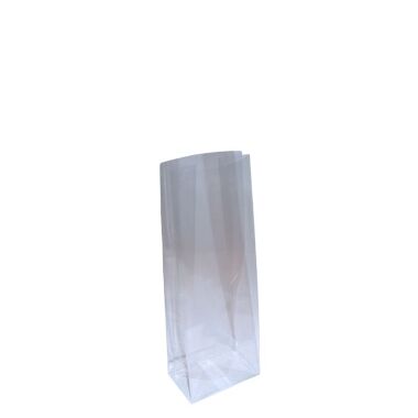 Polipropilēna maisiņš ar plakanu pamatni, 80x40x185 mm, 1 gab.