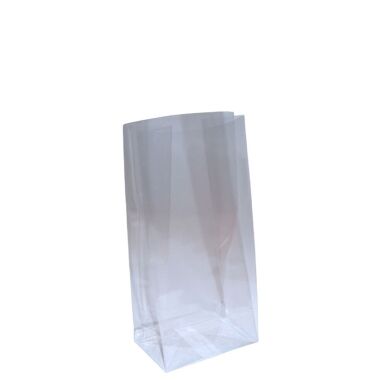 Polipropilēna maisiņš ar plakanu pamatni, 95x66x230 mm, 1 gab.