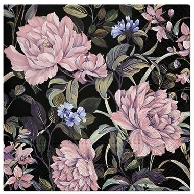 Salvetes Flowers Mystery Paw, 20 gab.