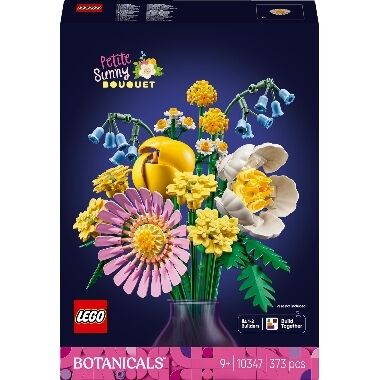 Konstruktors Botanicals mazais saulainais pušķis Lego, 373 gab.
