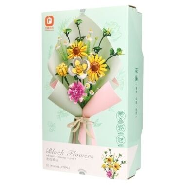 Konstruktors ziedu pušķis, 479 gab.