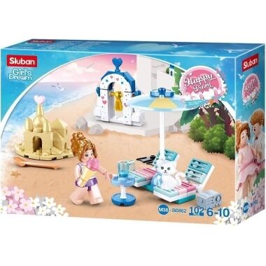 Konstruktors sapnis pludmalē Sluban, 102 gab.