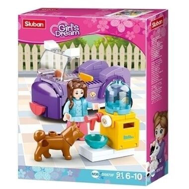 Konstruktors Dog trip Sluban, 91 gab.