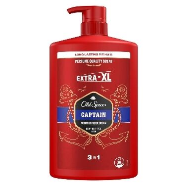 Dušas želeja Captain 3in1 Old Spice, 1 L