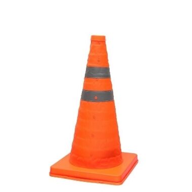 Brīdinājuma konuss salokāms Carman, 45 cm