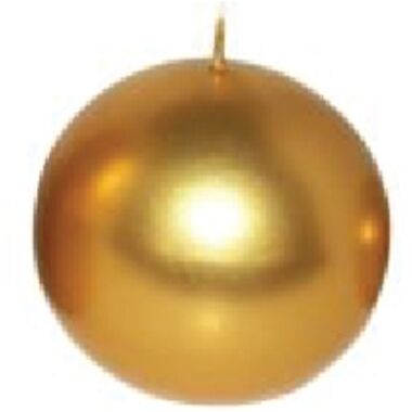 Lodes formas svece zelta, Diana sveces, 6 cm