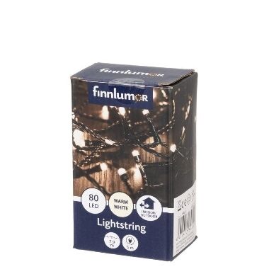 Lampiņu virtene 80 LED, Finnlumor