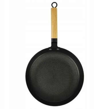 Čuguna panna ar koka rokturi Ludmila, 28 cm