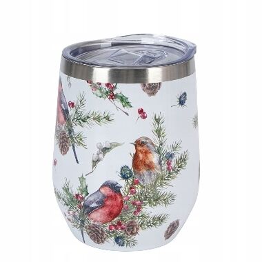 Termokrūze Ziemassvētku Putniņi Duo, 330 ml