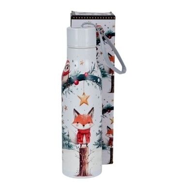 Termopudele Ziemassvētku ar zvēriņiem Duo, 500 ml