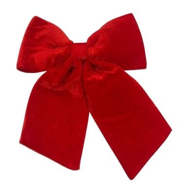 Ziemassvētku bante sarkana, 1 gab.