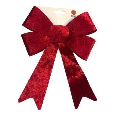 Ziemassvētku bante sarkana, 1 gab.