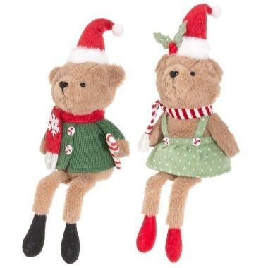 Dekoratīvs lācītis 46 cm Winteria, 1 gab.