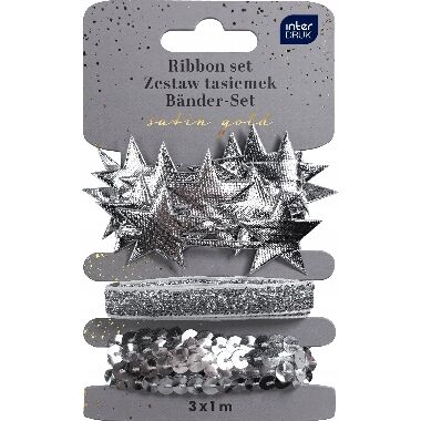 Lentu komplekts sudraba, 3 gab.