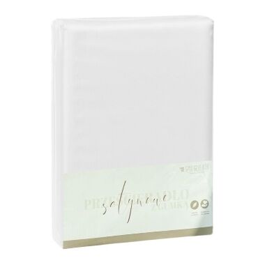 Satīna palags ar gumiju balts, 180x200 cm