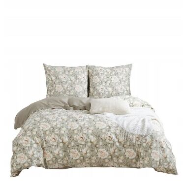 Gultas veļas komplekts Peonijas bēšs, 1 gab.