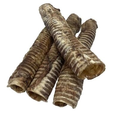 Gardums suņiem kaltēta liellopa traheja Grizy, 100 g