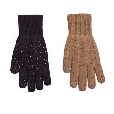 Sieviešu pirkstaiņi ar kristāliņiem RAK, 1 pāris