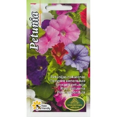 Petūnijas nokarenas jauktas, Kurzemes sēklas, 0,2 g