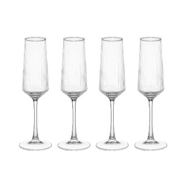Šampaniešu glāžu komplekts Maku, 4 gab.