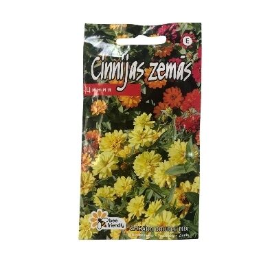 Cinnijas Zahara Double mix, Kurzemes sēklas, 0,03g