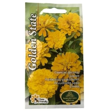 Cinnijas gleznās Golden State, Kurzemes sēklas, 1g