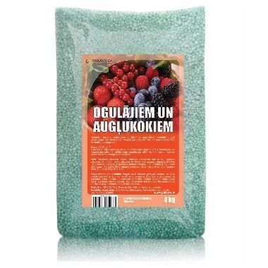 Mēslojums ogulājiem un augļu kokiem, 4 kg