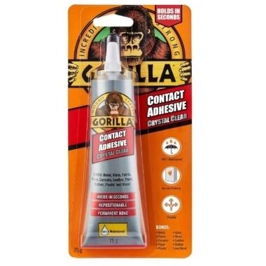 Kontaktlīme Gorilla Contact Adhesive caurspīdīga, 75g
