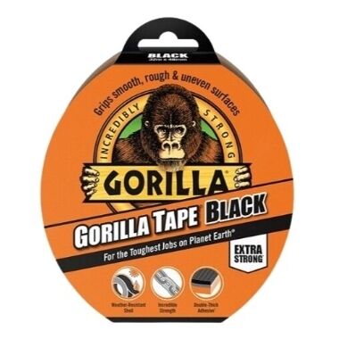 Līmlenta Gorrila tape melna, 32m x 48mm