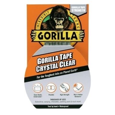 Līmlenta Gorilla Tape caurspīdīga, 8.2m x 48mm