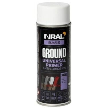 Universāla pretkorozijas grunts krāsa balta matēta, 400 ml