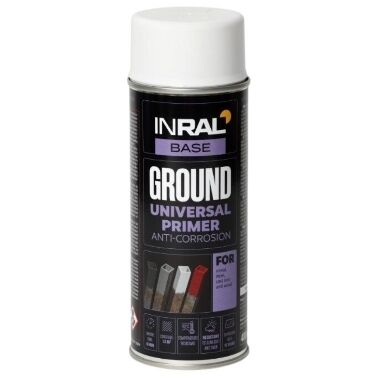 Universāla pretkorozijas grunts krāsa balta matēta, 400 ml