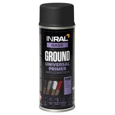 Universāla pretkorozijas grunts krāsa melna matēta, 400 ml