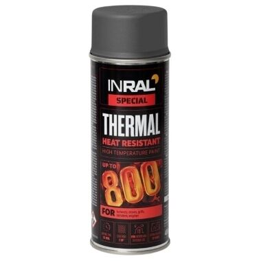 Karstumizturīga krāsa pelēka matēta, 400 ml