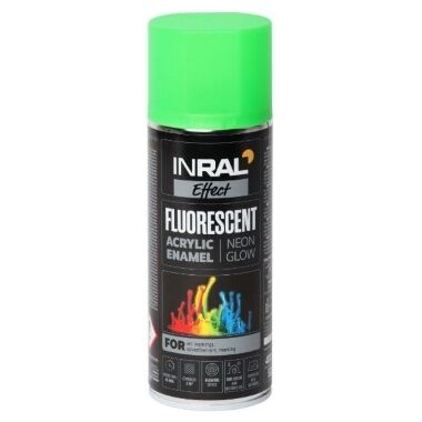 Fluorescējoša krāsa zaļa matēta, 400 ml