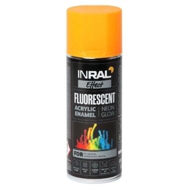 Fluorescējoša krāsa oranža matēta, 400 ml