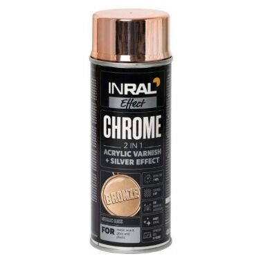 Metāliska krāsa bronzas spīdīga, 400 ml