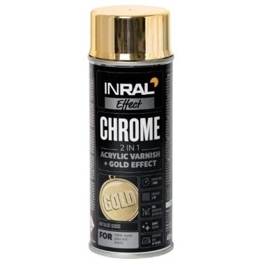 Metāliska krāsa zelta spīdīga, 400 ml