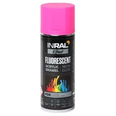 Fluorescējoša krāsa rozā matēta, 400 ml