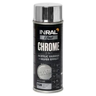 Metāliska krāsa sudraba spīdīga, 400 ml