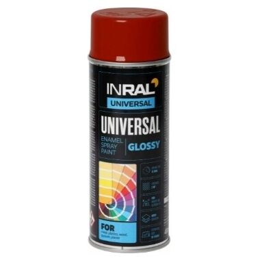 Universāla krāsa ugunīgi sarkana glancēta, 400 ml