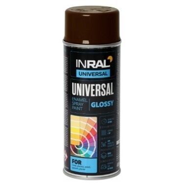 Universāla krāsa šokolādes brūna glancēta, 400 ml