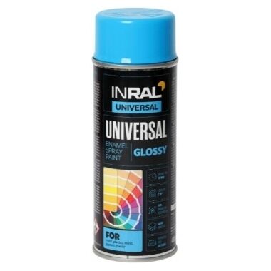 Universāla krāsa gaiši zila glancēta, 400 ml