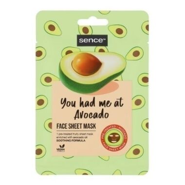 Sejas maska avokado Sence, 20 ml