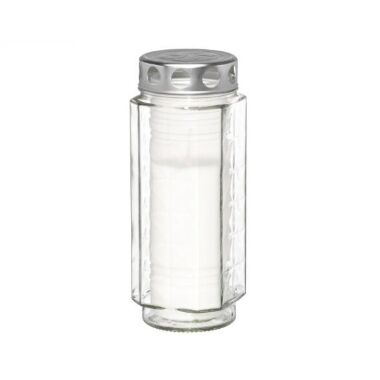 Kapu svece stikla traukā Polar, 1 gab.