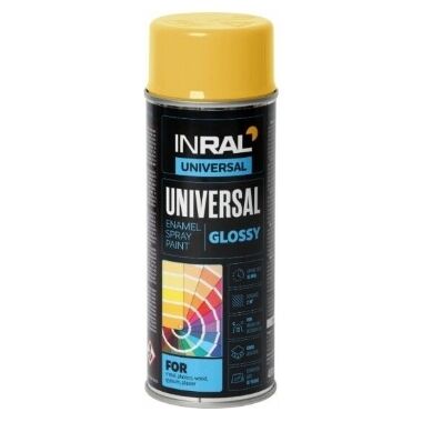 Universāla krāsa signāldzeltena glancēta, 400 ml