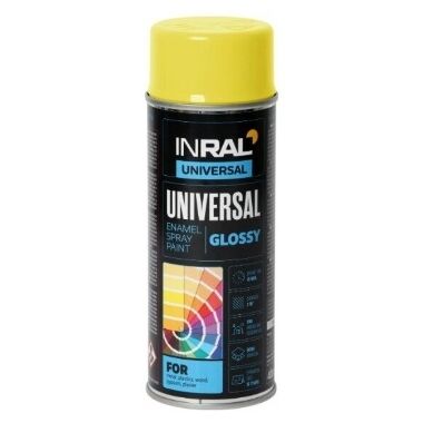 Universāla krāsa cinkoti dzeltena glancēta, 400 ml